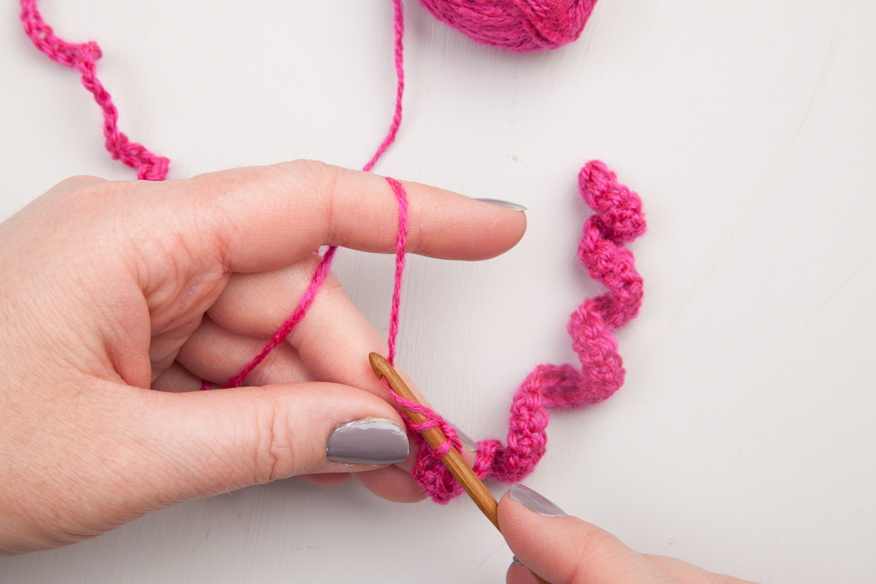 Crocheted Garland Maker Crate
