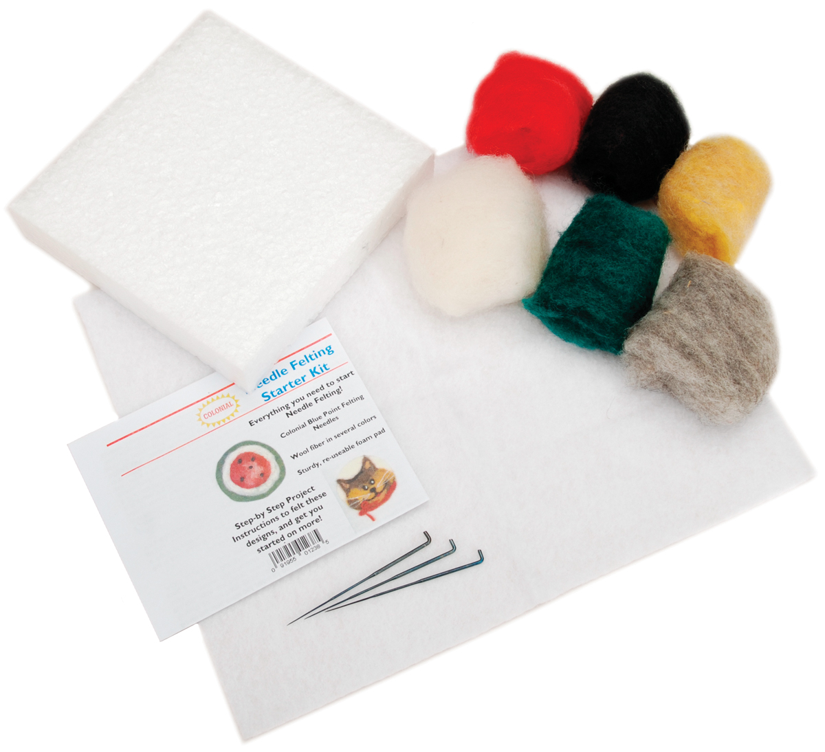 Needle Felting Starter Kit Maker Crate