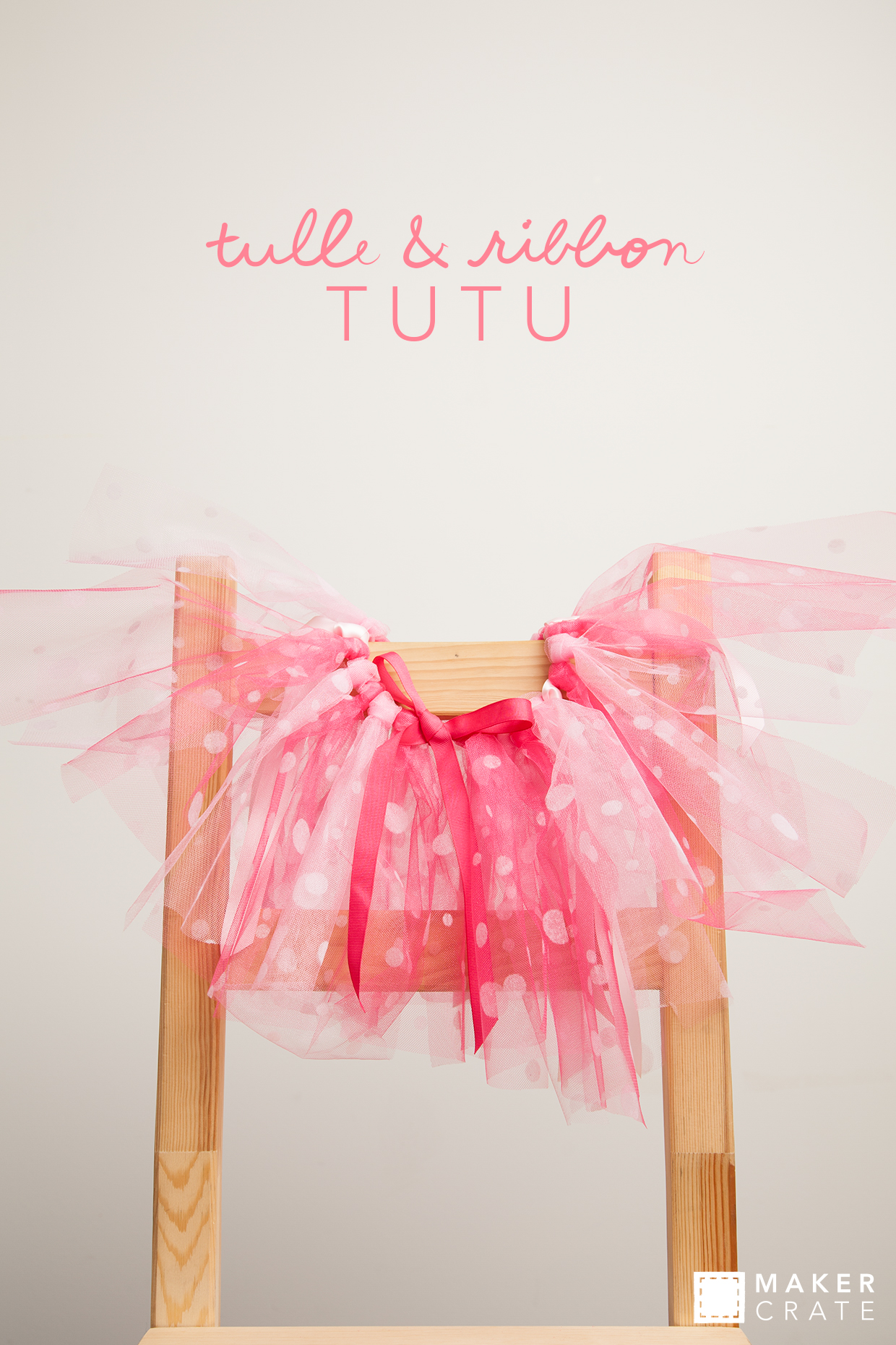 Tulle and Ribbon Tutu Maker Crate