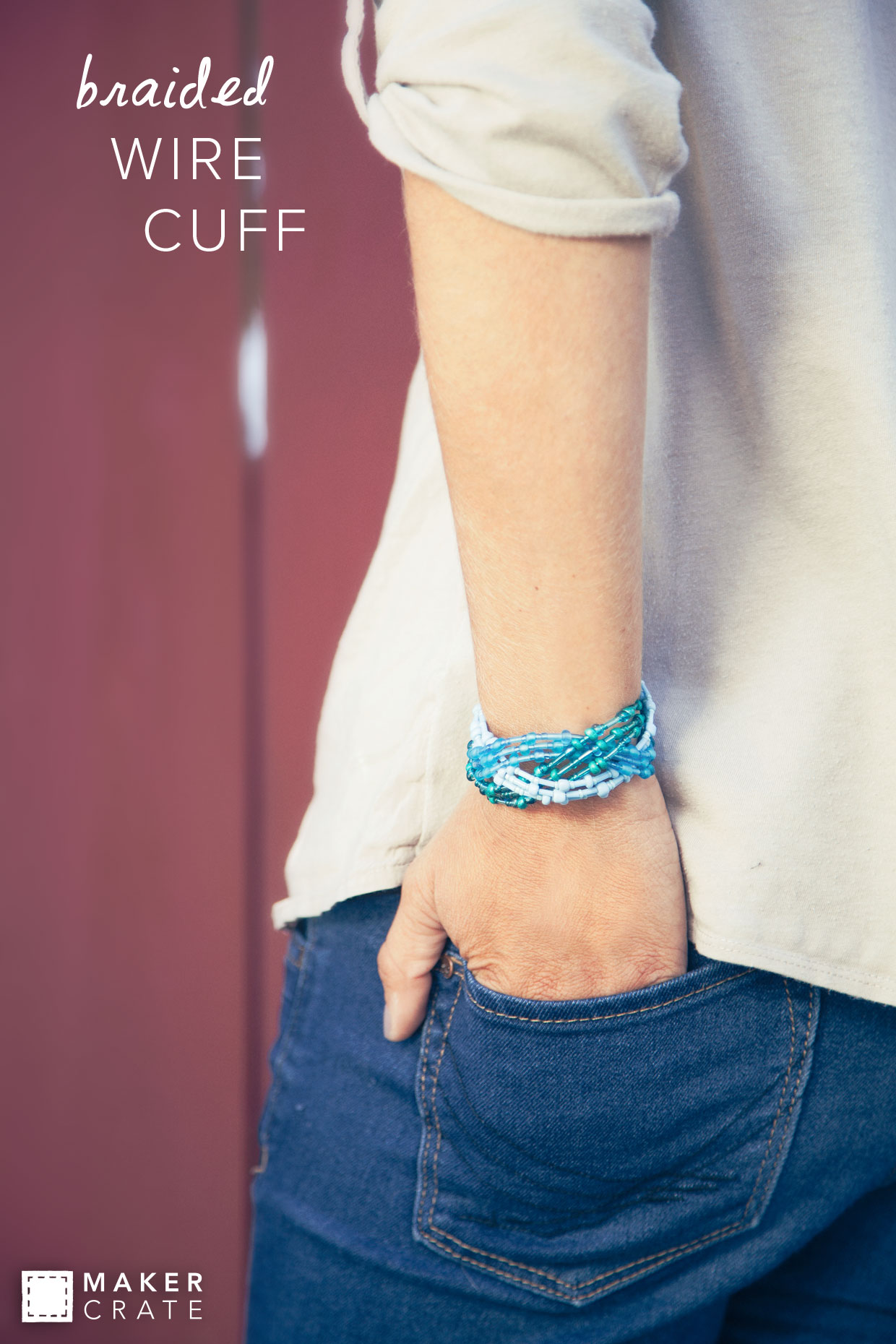 Braided Wire Bracelet Maker Crate