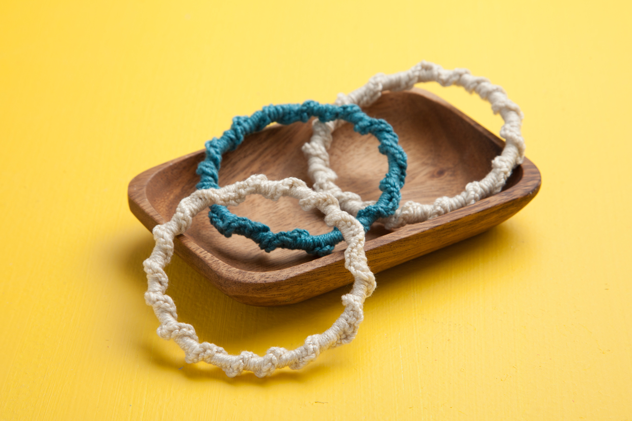 Twisted Crocheted Bangles Maker Crate