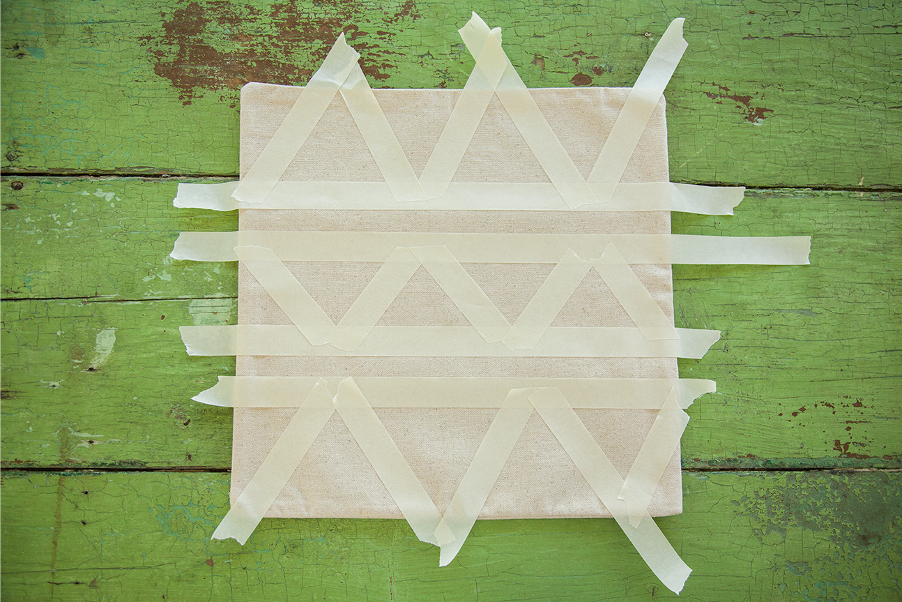 Printed Canvas Pillow Set Maker Crate