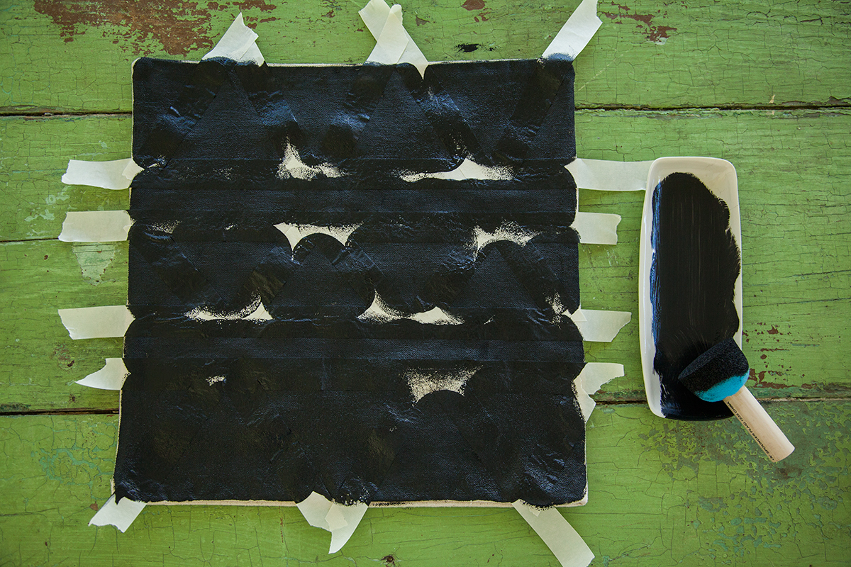 Printed Canvas Pillow Set Maker Crate