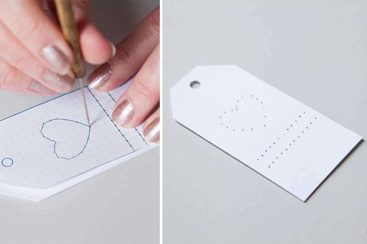 Embroidered Paper Gift Tags Maker Crate