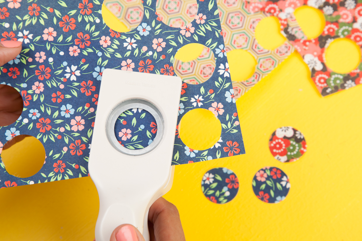 Decoupaged Cabochon Maker Crate