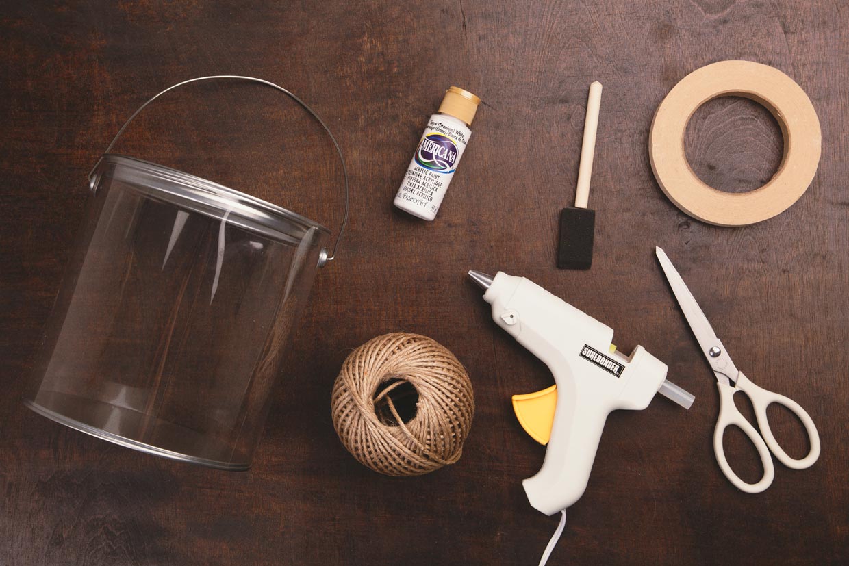 Paint Bucket Planters Maker Crate