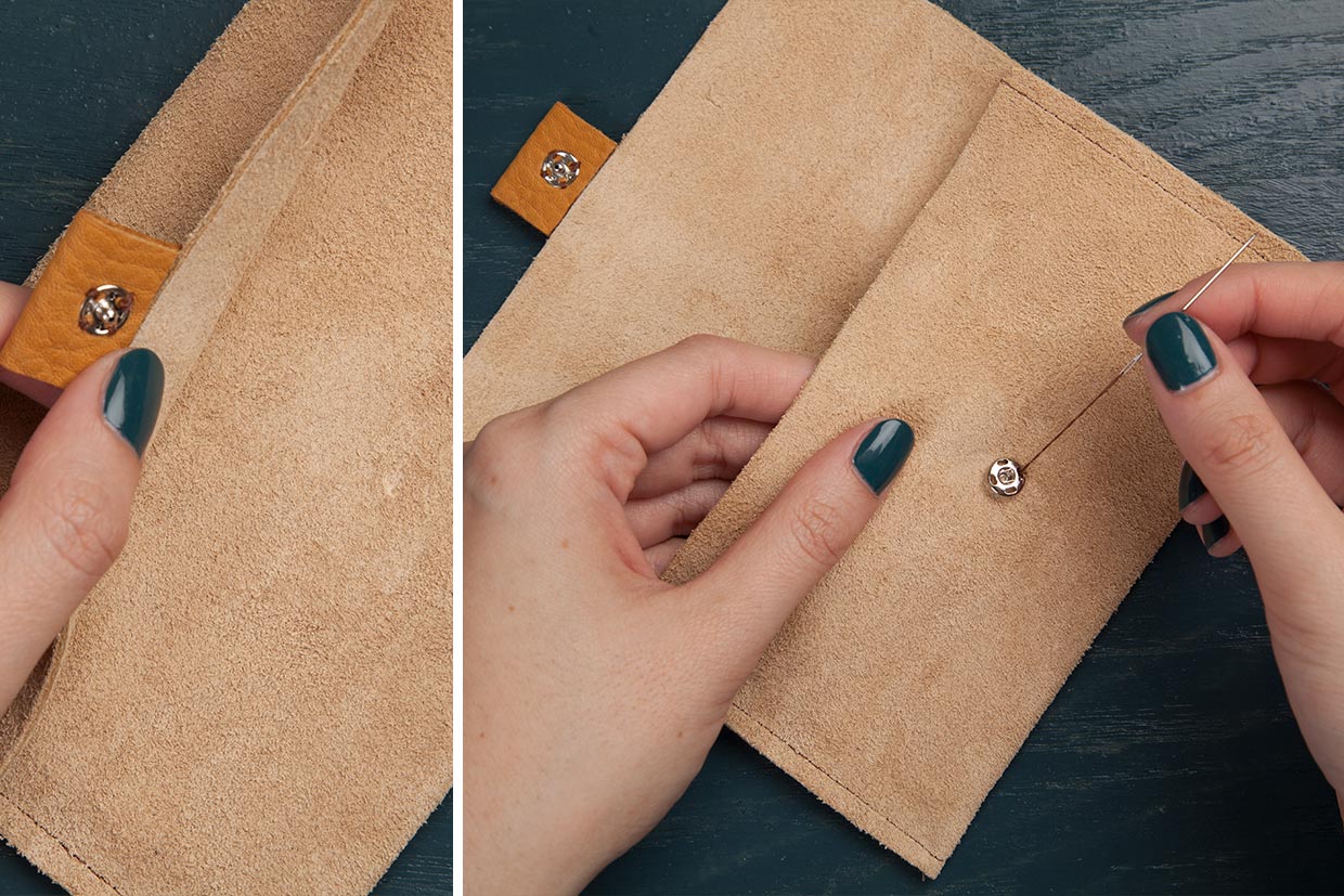 Leather Passport Holder Maker Crate