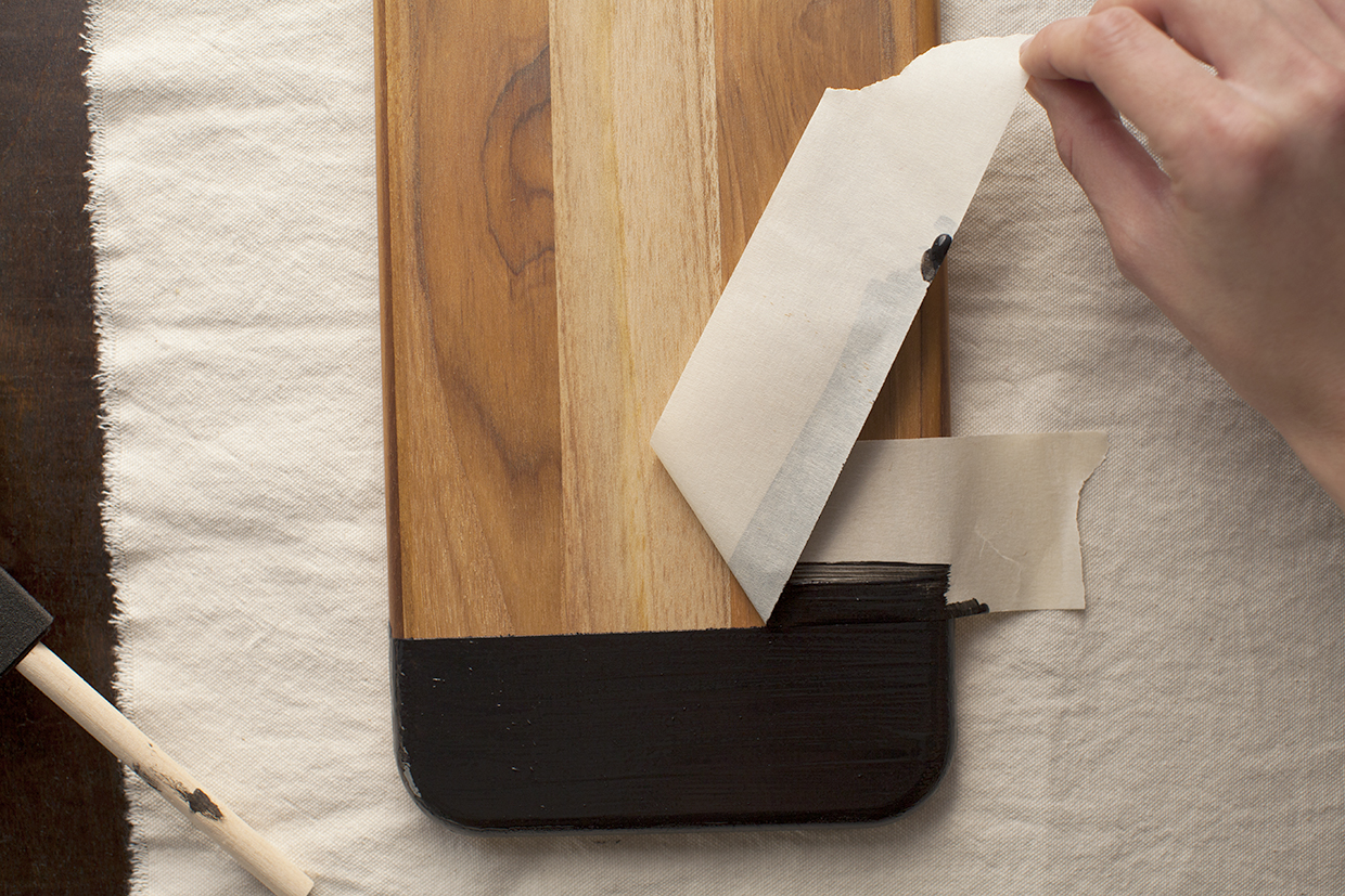 Chalkboard Paint Cutting Board Maker Crate
