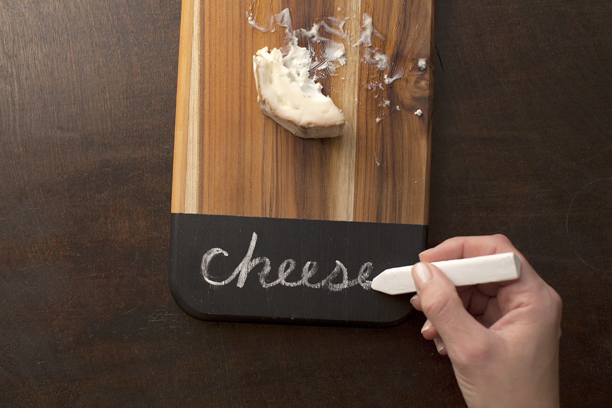 Chalkboard Paint Cutting Board Maker Crate