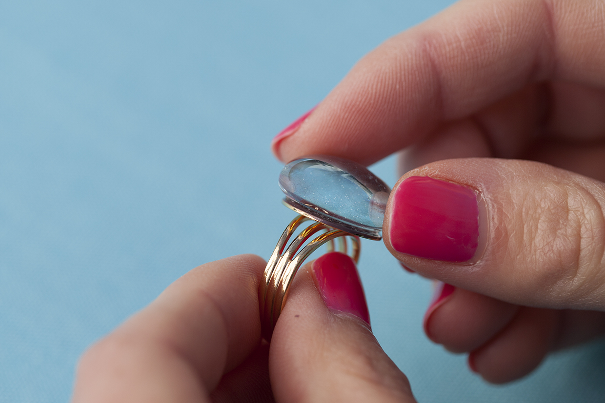 Nail Polish Cabochon Ring Maker Crate